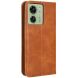 Чехол Deexe Retro Style для Motorola Edge 40 - Brown (327902Z). Фото 7 из 8