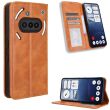 Чехол Deexe Retro Style для Nothing Phone (3a) - Brown (377713Z)