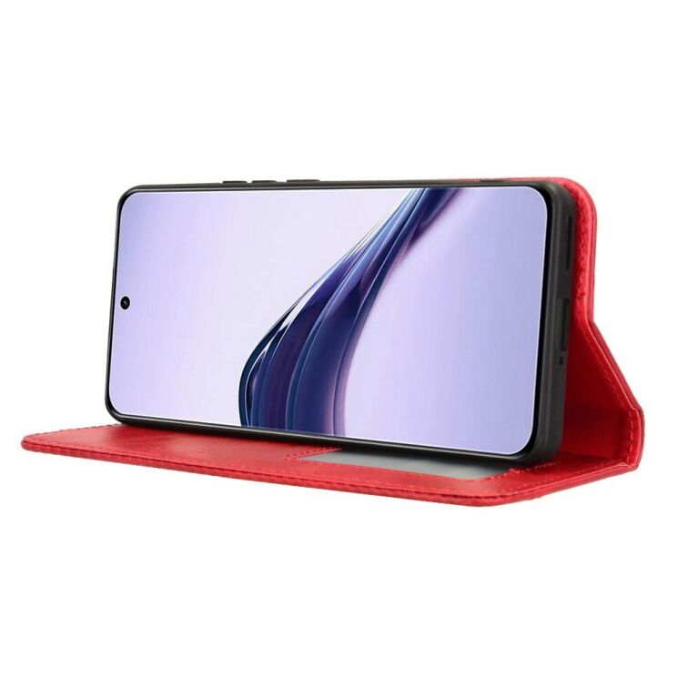 Чехол Deexe Retro Style для Realme 13 Plus - Red: фото 3 из 7