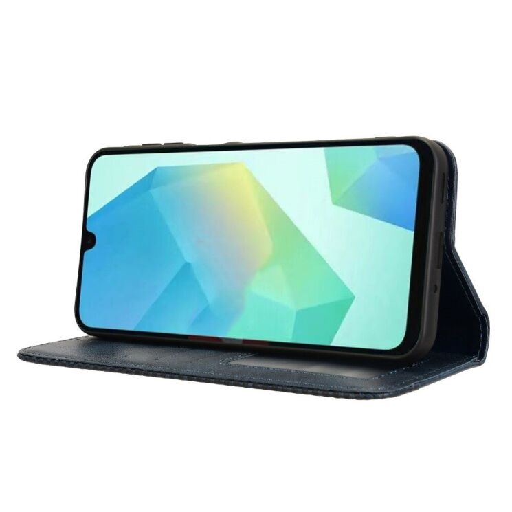 Чехол Deexe Retro Style для Samsung Galaxy A16 (A165) - Blue: фото 3 из 7