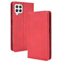 Чехол Deexe Retro Style для Samsung Galaxy A22 (A225) / M22 (M225) - Red: фото 1 из 12