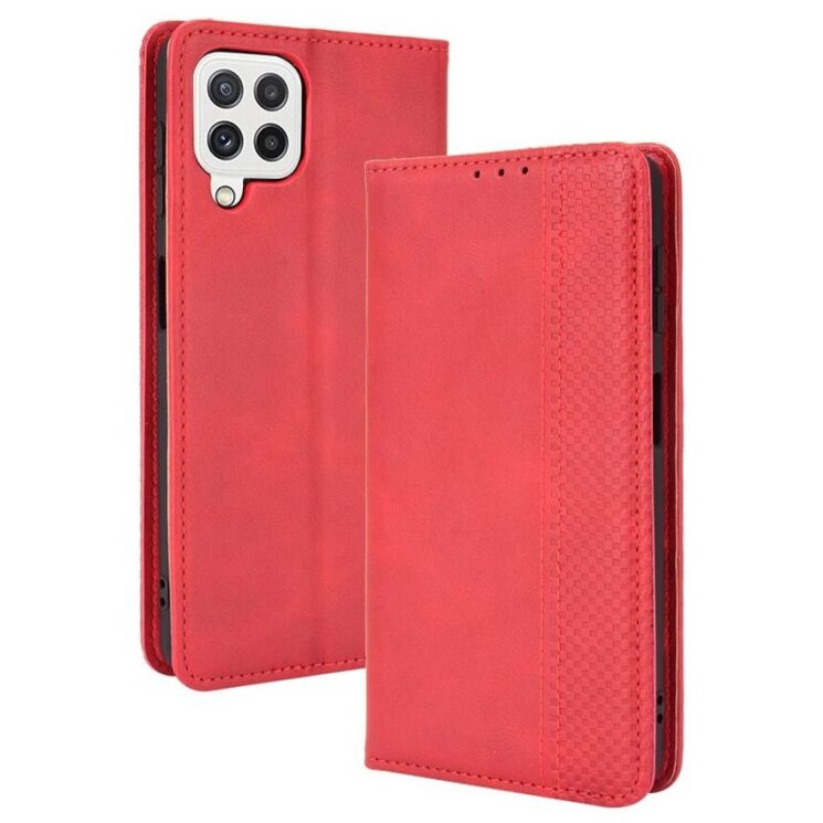 Чехол Deexe Retro Style для Samsung Galaxy A22 (A225) / M22 (M225) - Red: фото 1 из 12