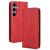 Чохол Deexe Retro Style для Samsung Galaxy S24 - Red: фото 1 з 7