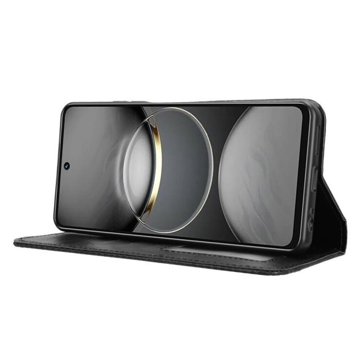 Чехол Deexe Retro Style для TECNO Spark 30 - Black: фото 3 из 8