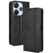 Чохол Deexe Retro Style для Xiaomi Redmi 13 - Black (356414B)