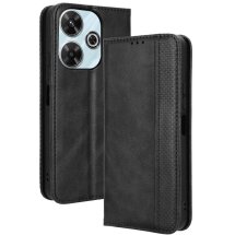 Чехол Deexe Retro Style для Xiaomi Redmi 13 - Black: фото 1 из 7