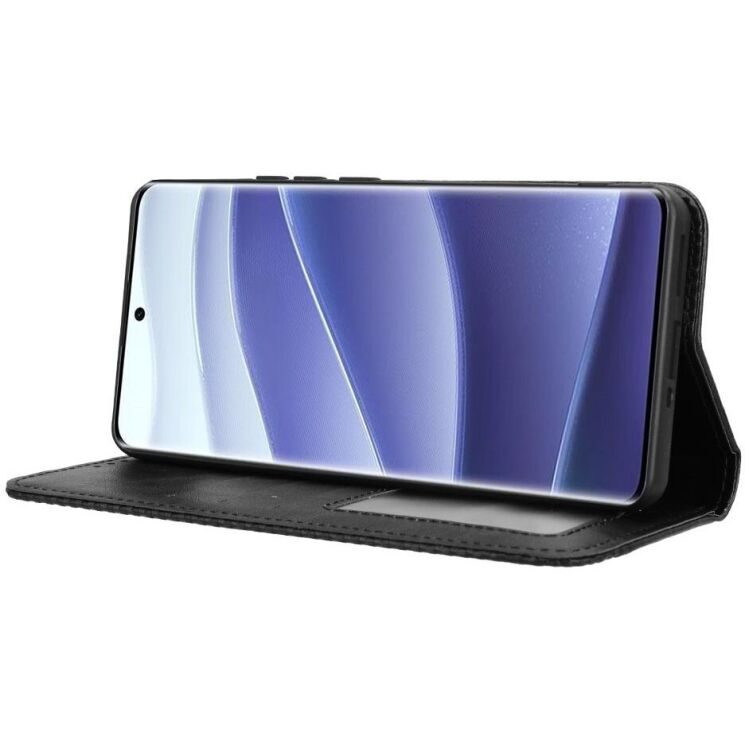 Чохол Deexe Retro Style для Xiaomi Redmi Note 14 Pro 5G / Note 14 Pro Plus / Poco X7 - Black: фото 3 з 7