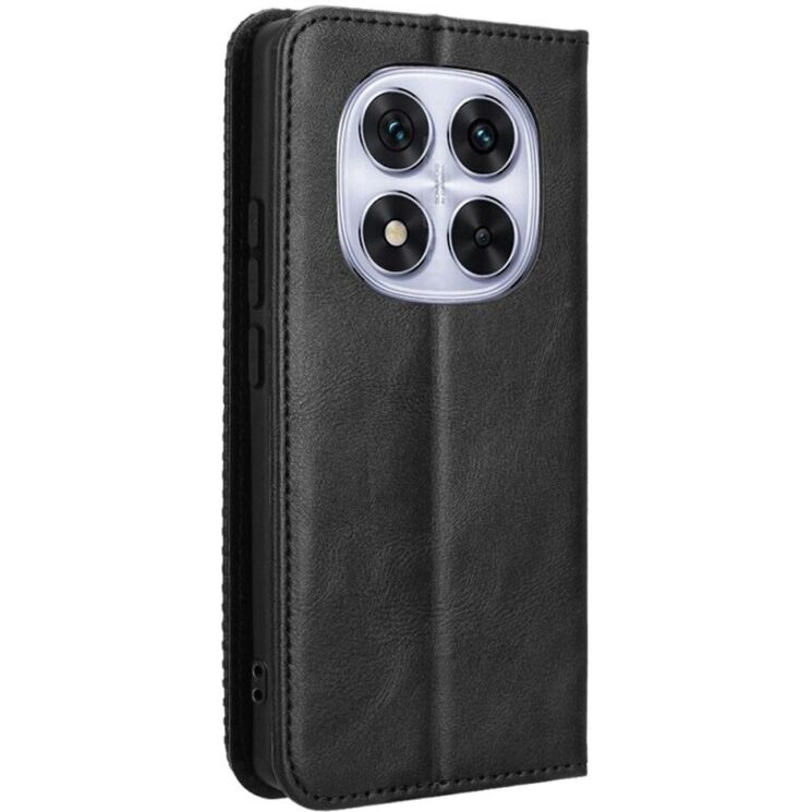 Чохол Deexe Retro Style для Xiaomi Redmi Note 14 Pro 5G / Note 14 Pro Plus / Poco X7 - Black: фото 7 з 7