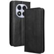 Чохол Deexe Retro Style для Xiaomi Redmi Note 14 Pro 5G / Note 14 Pro Plus / Poco X7 - Black (373140B)