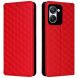 Чехол Deexe Rhombus Book для Blackview Color 8 - Red (378003R). Фото 1 из 6