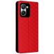 Чехол Deexe Rhombus Book для Blackview Color 8 - Red (378003R). Фото 6 из 6