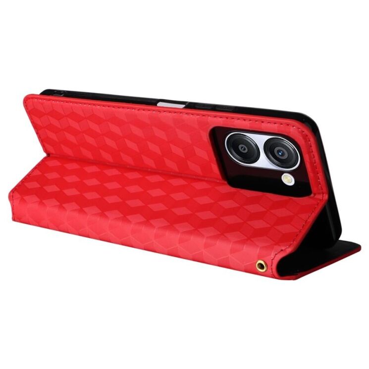 Чехол Deexe Rhombus Book для Blackview Color 8 - Red: фото 4 из 6