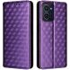 Чехол Deexe Rhombus Book для HMD Pulse / Pulse Pro / Pulse Plus - Purple (354521V). Фото 1 из 9