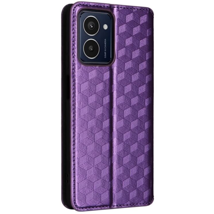 Чехол Deexe Rhombus Book для HMD Pulse / Pulse Pro / Pulse Plus - Purple: фото 7 из 9