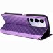 Чохол Deexe Rhombus Book для Realme C100i - Purple (412505V). Фото 4 з 7