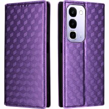 Чохол Deexe Rhombus Book для Realme C100i - Purple: фото 1 з 7