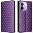 Чохол Deexe Rhombus Book для Xiaomi Redmi Note 17 Pro - Purple (429522V)