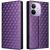 Чохол Deexe Rhombus Book для Xiaomi Redmi Note 17 Pro - Purple: фото 1 з 7