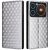 Чехол Deexe Rhombus Book для ZTE Nubia Music - Silver: фото 1 из 9