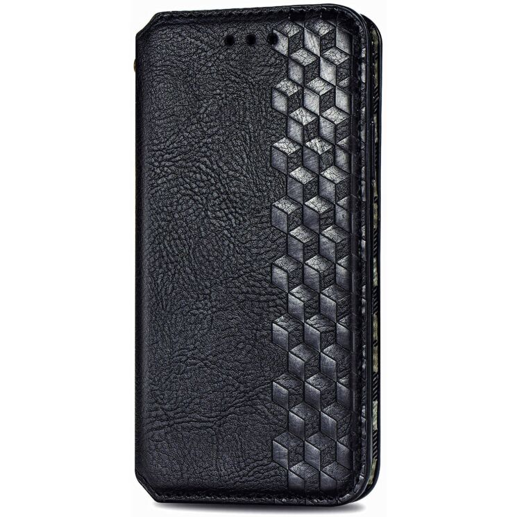 Чехол Deexe Rhombus Wallet для Google Pixel 11 / 11 Pro - Black: фото 3 из 9