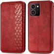Чехол Deexe Rhombus Wallet для HMD Skyline - Red (365816R)
