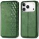 Чохол Deexe Rhombus Wallet для iPhone 18 Pro / 17 Pro - Green (423625G). Фото 1 з 6