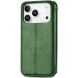 Чохол Deexe Rhombus Wallet для iPhone 18 Pro / 17 Pro - Green (423625G). Фото 5 з 6