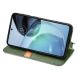 Чохол Deexe Rhombus Wallet для Motorola Moto G72 - Green (318821G). Фото 3 з 10