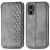 Чехол Deexe Rhombus Wallet для Motorola Moto G85 - Grey: фото 1 из 10