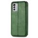 Чехол Deexe Rhombus Wallet для Nokia G60 - Green (307930G). Фото 6 из 9