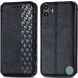 Чехол Deexe Rhombus Wallet для Nothing CMF Phone 1 - Black (370915B). Фото 1 из 9