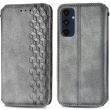 Чохол Deexe Rhombus Wallet для Samsung Galaxy A16 (A165) - Grey (365214H)
