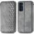 Чехол Deexe Rhombus Wallet для Samsung Galaxy A16 (A165) - Grey: фото 1 из 7