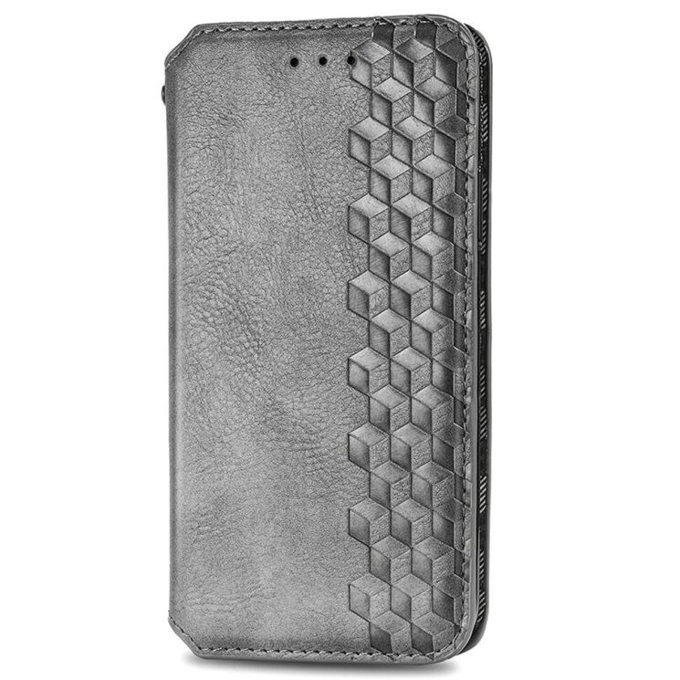 Чохол Deexe Rhombus Wallet для Samsung Galaxy A16 (A165) - Grey: фото 4 з 7