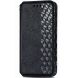 Чехол Deexe Rhombus Wallet для Samsung Galaxy S26 - Black (404270B). Фото 4 из 6