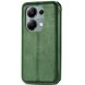 Чехол Deexe Rhombus Wallet для Xiaomi Redmi Note 13 Pro 4G / Poco M6 Pro - Green (345773G). Фото 6 из 11