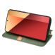 Чехол Deexe Rhombus Wallet для Xiaomi Redmi Note 13 Pro 4G / Poco M6 Pro - Green (345773G). Фото 3 из 11
