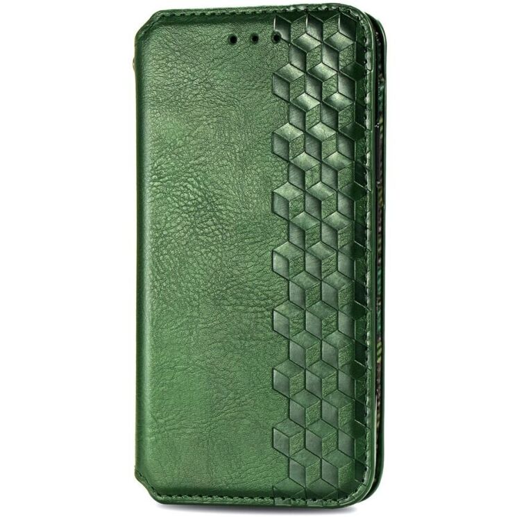 Чехол Deexe Rhombus Wallet для Xiaomi Redmi Note 13 Pro 4G / Poco M6 Pro - Green: фото 5 из 11