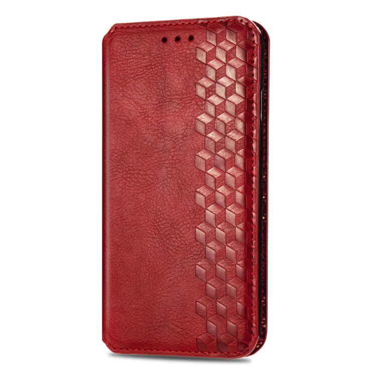 Чохол Deexe Rhombus Wallet для Xiaomi Redmi Note 15 (4G/5G) / Poco M8 5G - Red: фото 4 з 10