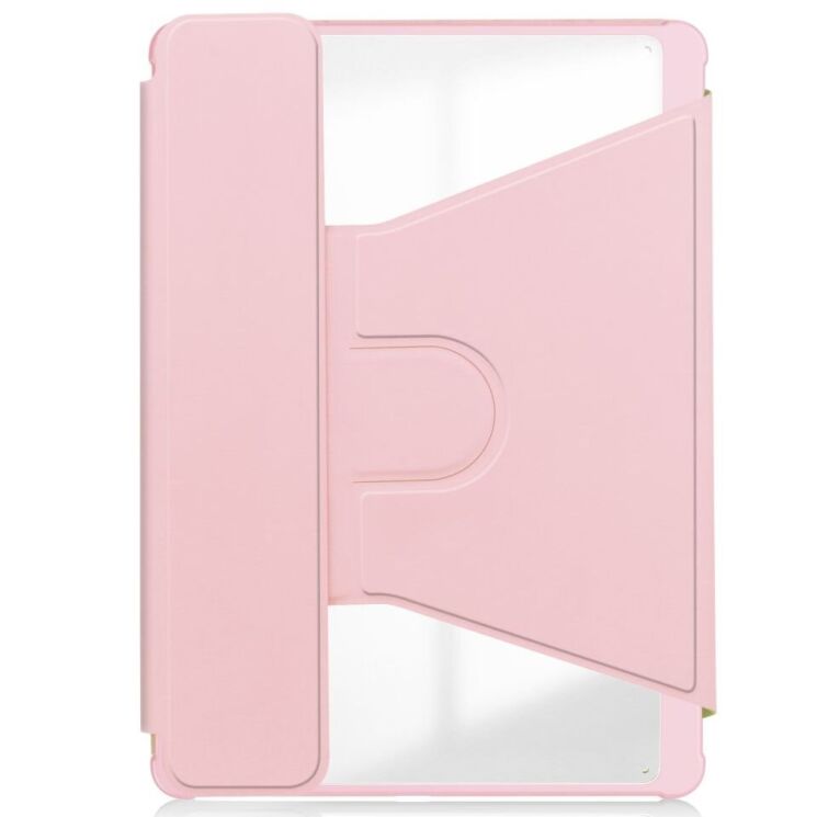 Чехол Deexe Rotary Case для Samsung Galaxy Tab S9 FE (X510/516) / Tab S10 FE (X520/526) - Pink: фото 2 из 7