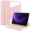 Чехол Deexe Rotary Case для Samsung Galaxy Tab S9 FE (X510/516) / Tab S10 FE (X520/526) - Pink (338932P)
