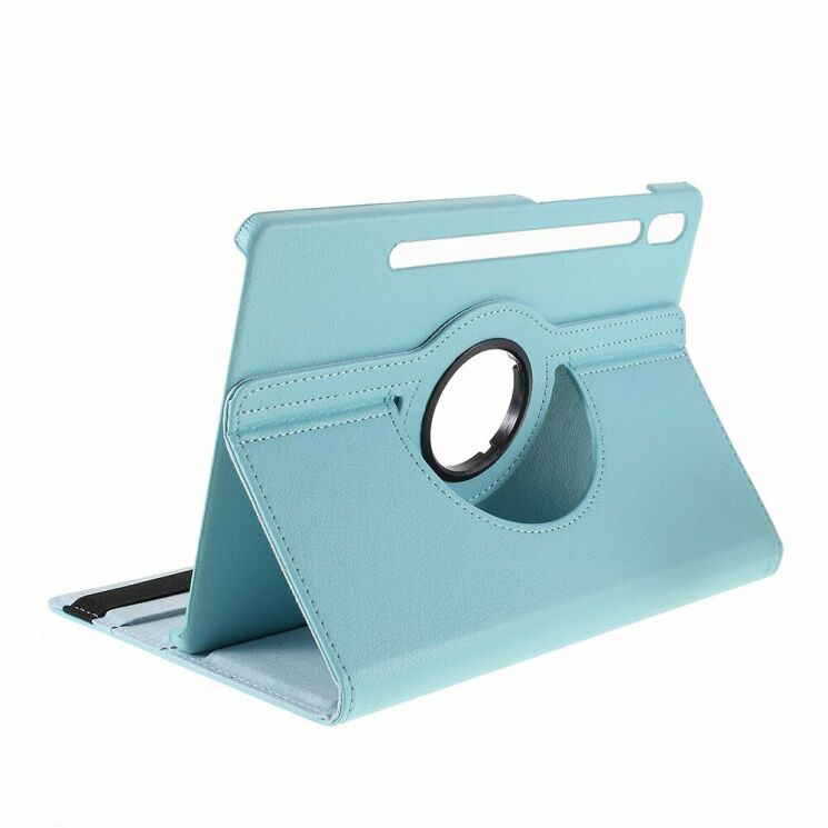 Чохол Deexe Rotation для Samsung Galaxy Tab S6 10.5 - Baby Blue: фото 7 з 11