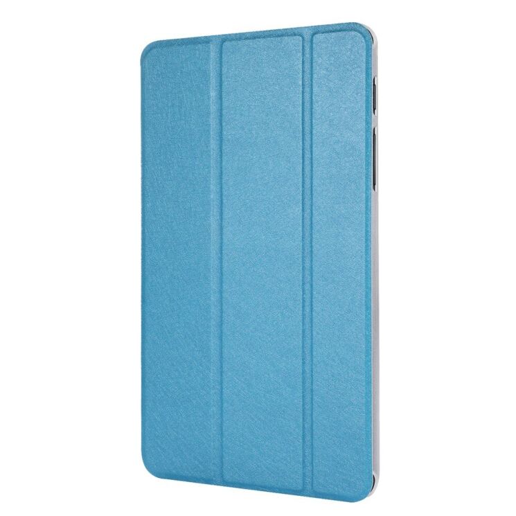 Чехол Deexe Silk Texture для Samsung Galaxy Tab A7 Lite (T220/T225) - Baby Blue: фото 2 из 8