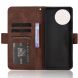 Чохол Deexe Wallet Stand для Blackview Shark 8 / Oscal Tiger 12 - Brown (378101Z). Фото 5 з 7