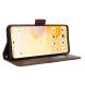 Чохол Deexe Wallet Stand для Blackview Shark 8 / Oscal Tiger 12 - Brown (378101Z). Фото 4 з 7