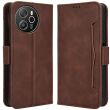 Чохол Deexe Wallet Stand для Blackview Shark 8 / Oscal Tiger 12 - Brown (378101Z)