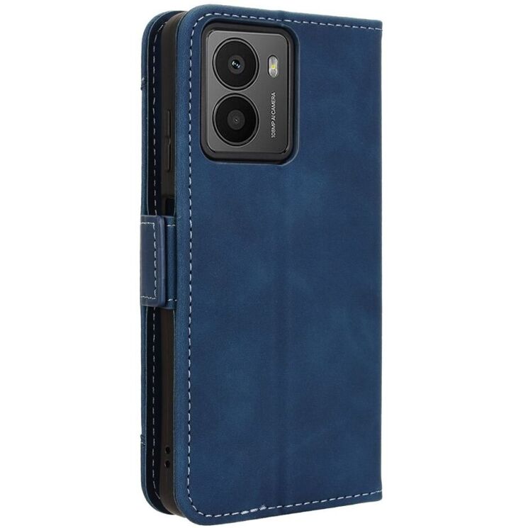 Чехол Deexe Wallet Stand для HMD Fusion - Blue: фото 6 из 7