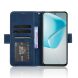 Чехол Deexe Wallet Stand для Infinix Hot 50 Pro Plus - Blue (376203L). Фото 3 из 7