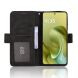 Чохол Deexe Wallet Stand для Motorola Moto G86 Power - Black (385104B). Фото 6 з 14