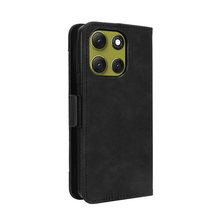 Чохол Deexe Wallet Stand для Motorola Moto G86 Power - Black: фото 8 з 14